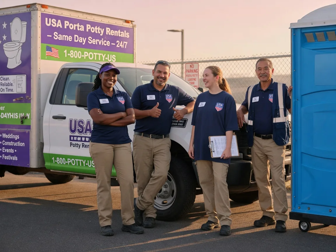 Porta Potty Rental company in Calimesa, CA
